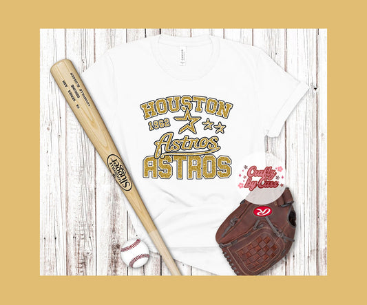 Gold Old School - Faux Glitter