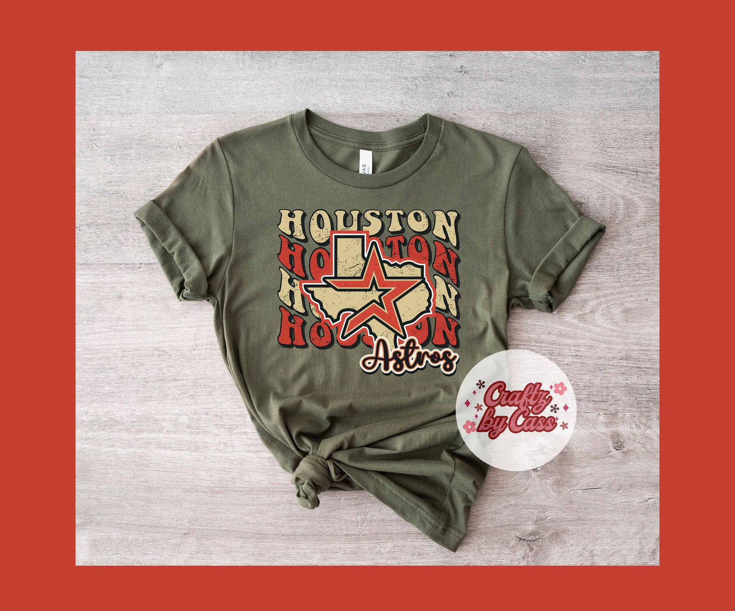 Wavy Houston - Old School Colors