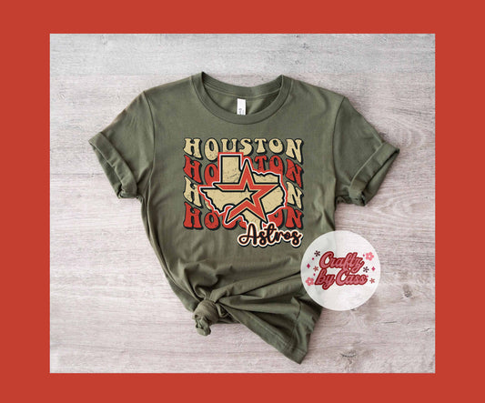 Wavy Houston - Old School Colors